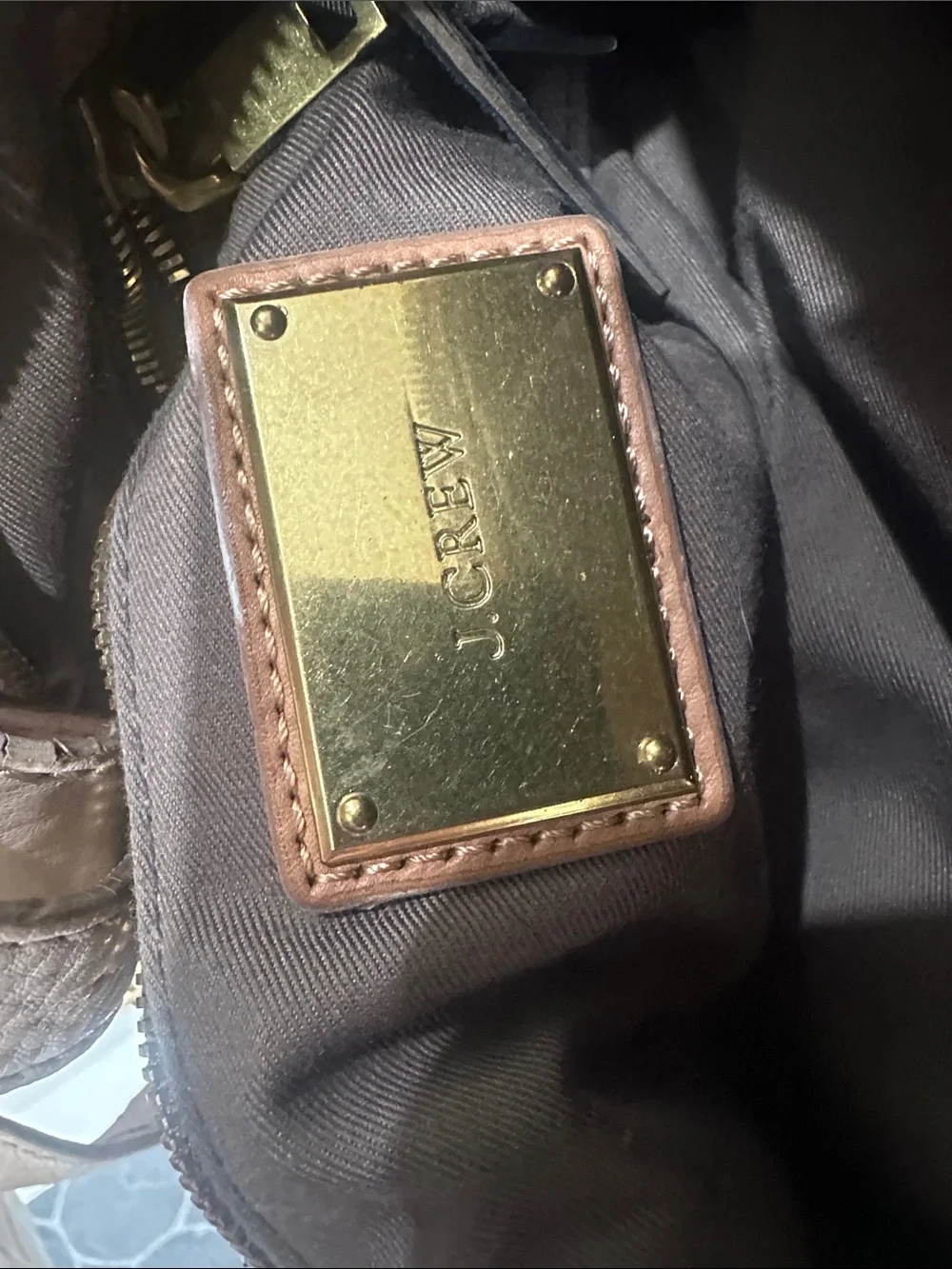 Classic JCrew Blush pink Leather Top-Handle Women’s Bag